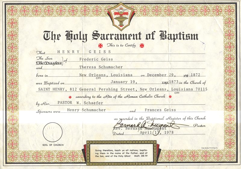 File:Henry Geiss Baptismal Certificate.jpg