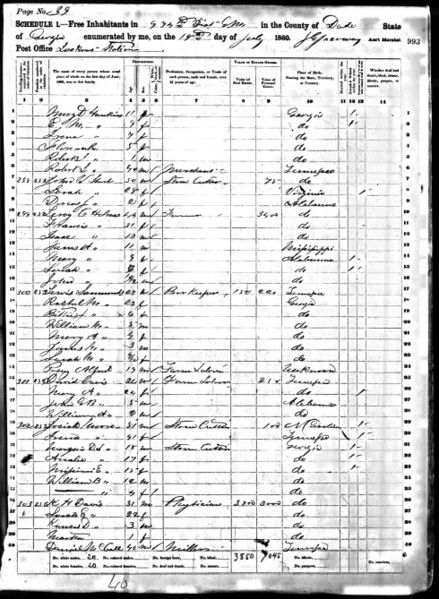 File:1860 Georgia census John Sarah Dorcus Shorb.jpg