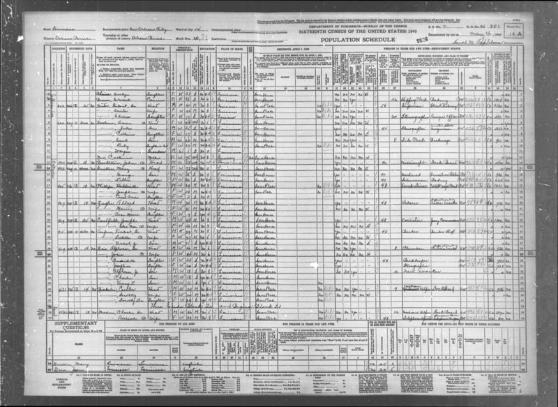 File:1940 Census Josephine Geis and family.jpg