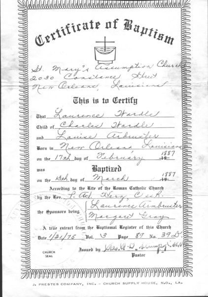 File:Laurence Wardle Baptism Certificate 1887.jpg