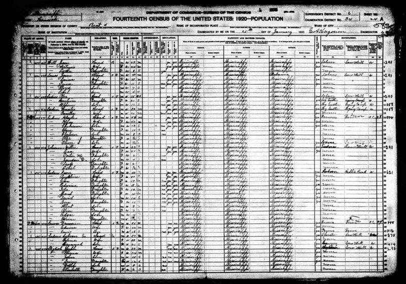 File:1920 Census Sylvan Ladner and extended family.jpg