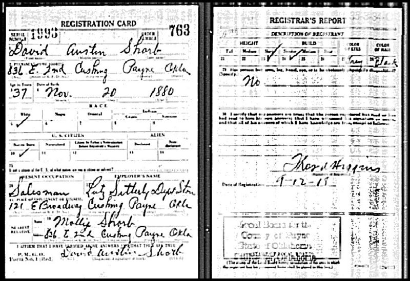 File:David Austin Shorb WWI Draft Registration Card.jpg