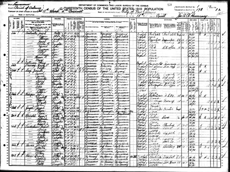 File:1910 Census New Orleans Joseph Armbruster Family.jpg