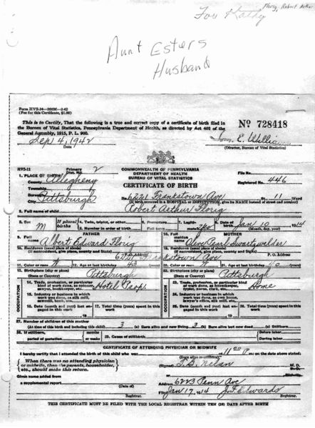File:Birth Certificate Robert Florig.jpg