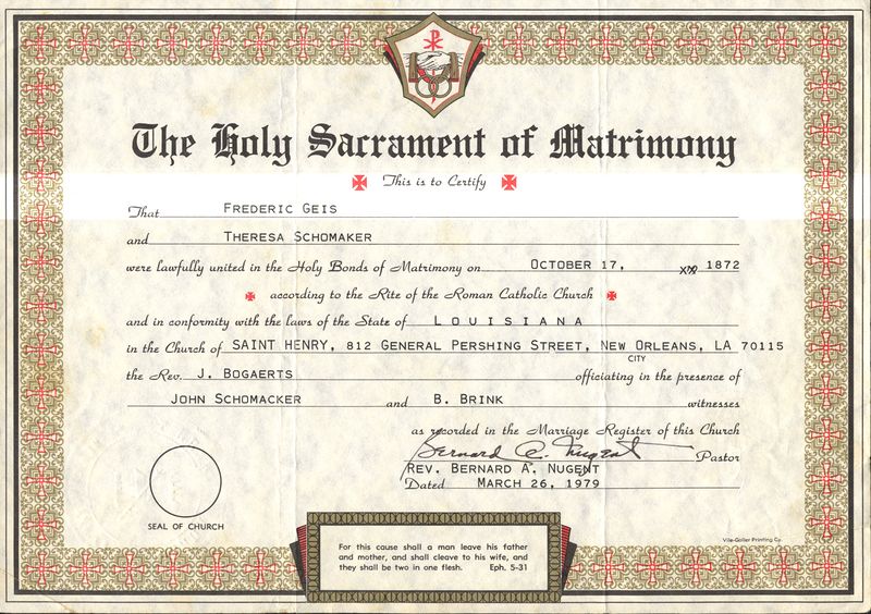 File:Frederic Geis Theresa Schomaker Marriage Certificate.jpg