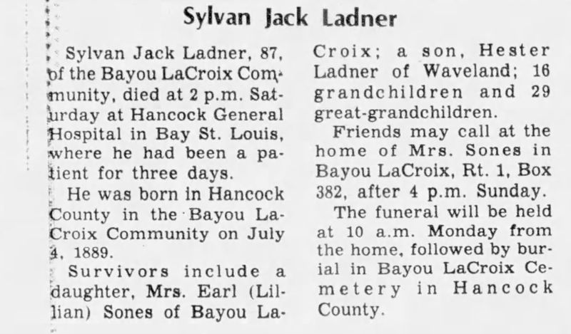 File:Obituary Sylvan Jack Ladner The Sun Herald.jpeg