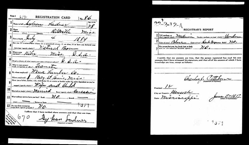 File:WWI Draft registration card Sylvan Ladner.jpeg